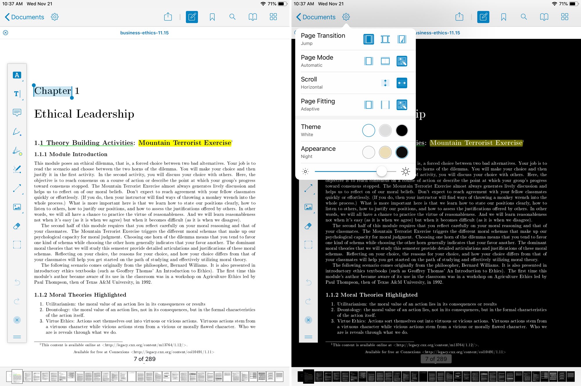 PDF Viewer Pro na iPadzie