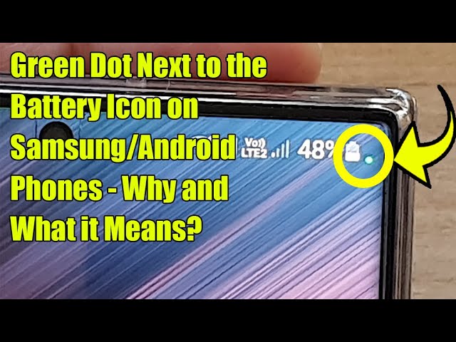 Co oznacza zielona kropka przy baterii Android 2025: 5 faktów, które musisz znać