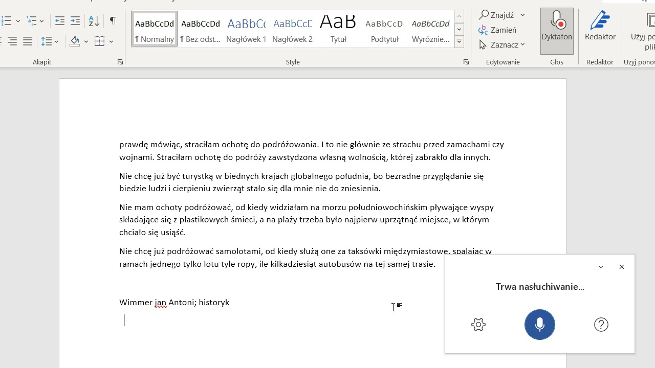 Dyktowanie word: 7 kluczowych wskazówek na 2025 rok